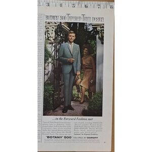 1964 BOTANY 500 Tapered Trim Suit print ad